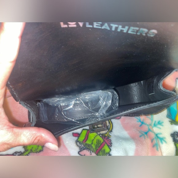 Womens new cowhide/leather Elegant Black Women's Bag - Picture 6 of 10